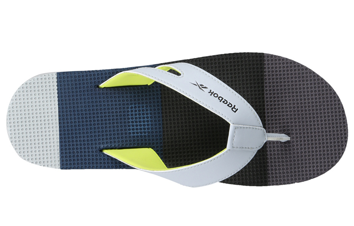 Shop Reebok Swim JK Flip Slides 'White Yellow' EW4200