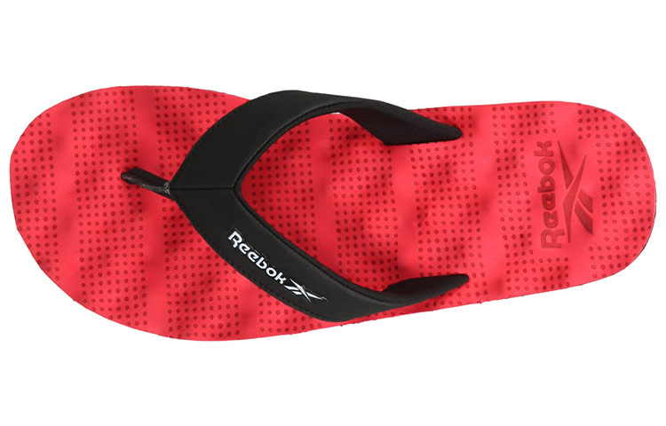 Shop Reebok Swim Leo Flip 'Black Red' EW4170