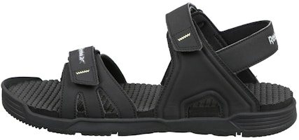 Reebok Swim Mobo Harris 'Magic Tape Open-Toe Flat Sports Sandals Black' EW4210 Reebok Swim Mobo Harris 'Magic Tape Open-Toe Flat Sports Sandals Black' EW4210
