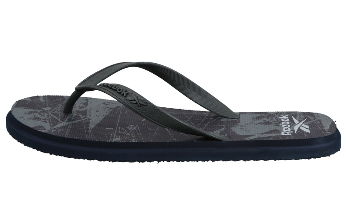 Reebok Swim Russel Flip Slides 'Grey Blue' EW4229
