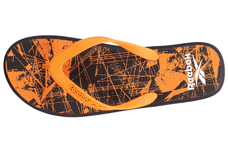 Shop Reebok Swim Russle Flip 'Orange Brown' FV9520