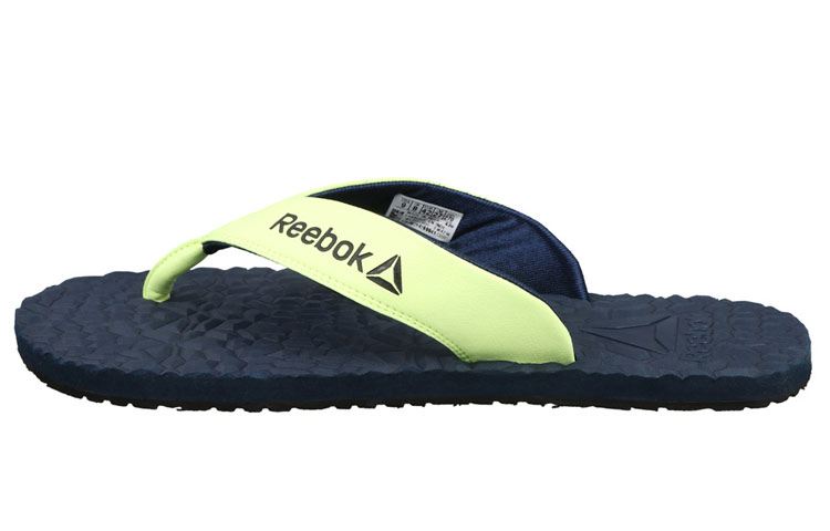Reebok Swim Stone Flip Slipper 'Yellow-Blue' EW4218