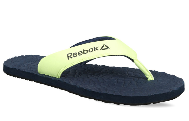Lookbook Reebok Swim Stone Flip Slipper 'Yellow-Blue' EW4218