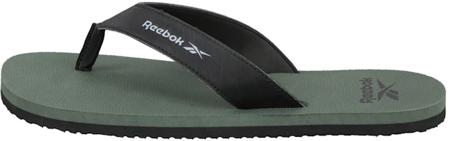 Reebok Swim Super Soft Flip 'Black Green' EW4236 Reebok Swim Super Soft Flip 'Black Green' EW4236