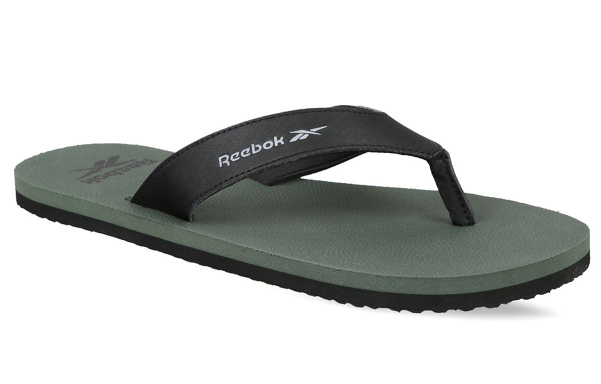 Lookbook Reebok Swim Super Soft Flip 'Black Green' EW4236