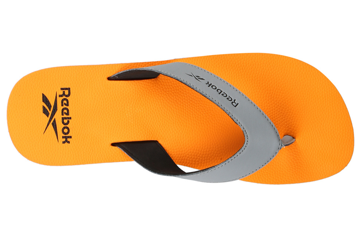 Shop Reebok Swim Super Soft Flip 'Grey Orange' FV9551