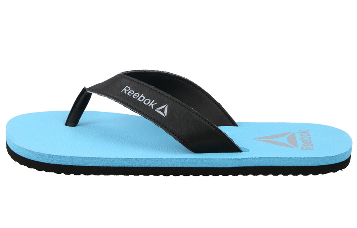 Reebok Swim Super Soft Flip LP Slides 'Blue Black' EG0218