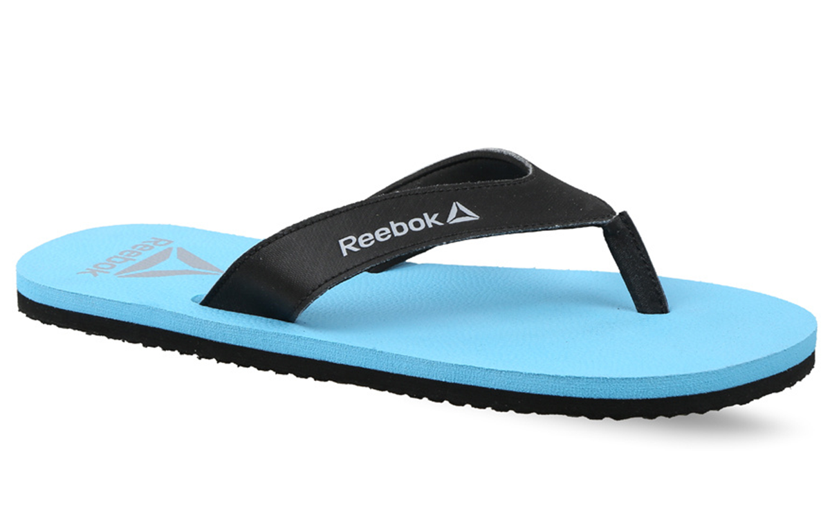 Lookbook Reebok Swim Super Soft Flip LP Slides 'Blue Black' EG0218