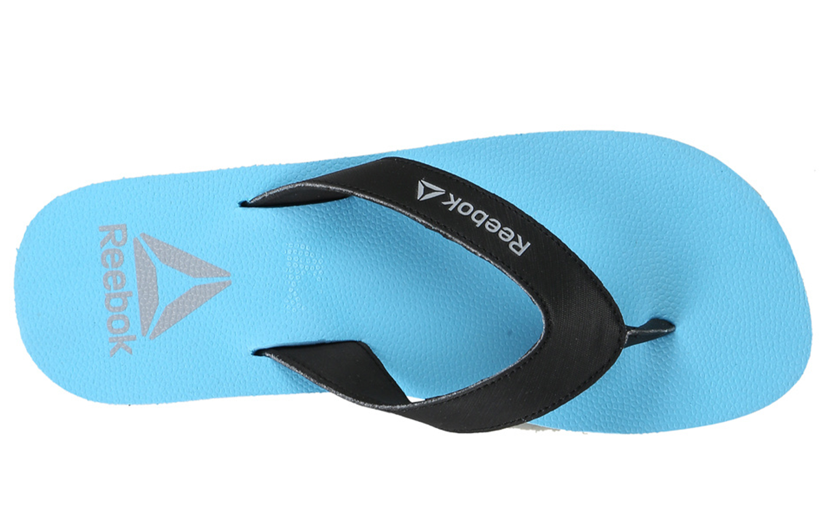 Shop Reebok Swim Super Soft Flip LP Slides 'Blue Black' EG0218