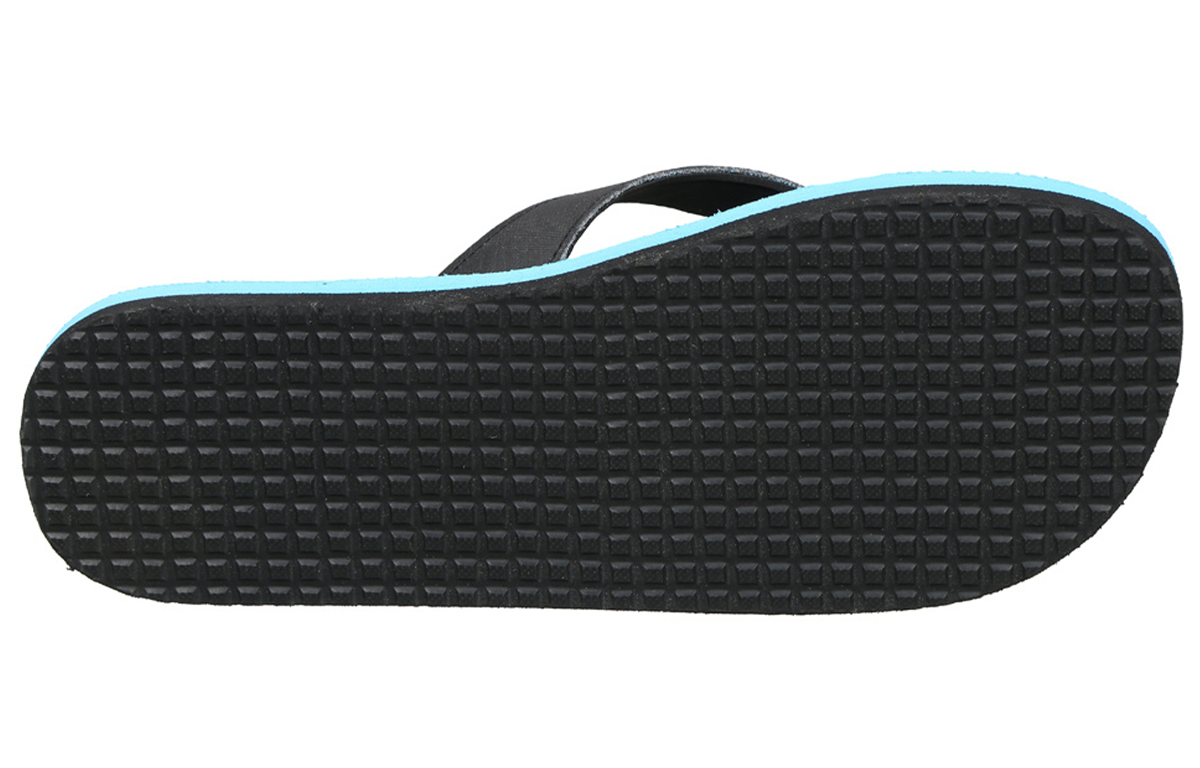 Details for Reebok Swim Super Soft Flip LP Slides 'Blue Black' EG0218