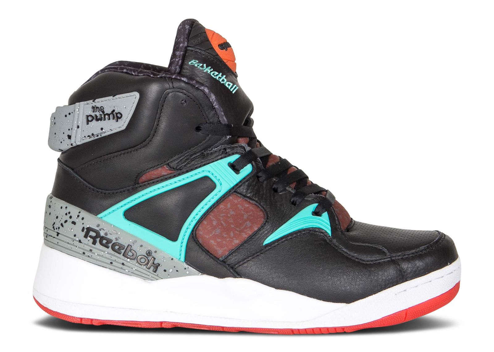 Reebok The Pump Certified 'Black Teal Orange' M44092