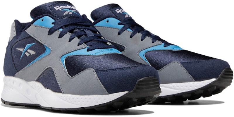 Reebok Torch Hex 舒適耐磨防滑 復古跑步鞋 男女同款 藏藍灰 Lookbook Reebok Torch Hex 舒適耐磨防滑 復古跑步鞋 男女同款 藏藍灰