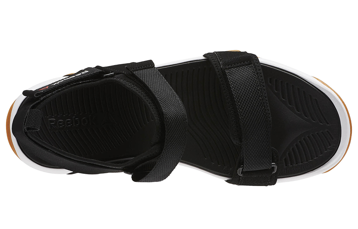 Shop Reebok Trail Serpent IV Black Rubber Sandals 'Black Brown' BD5554