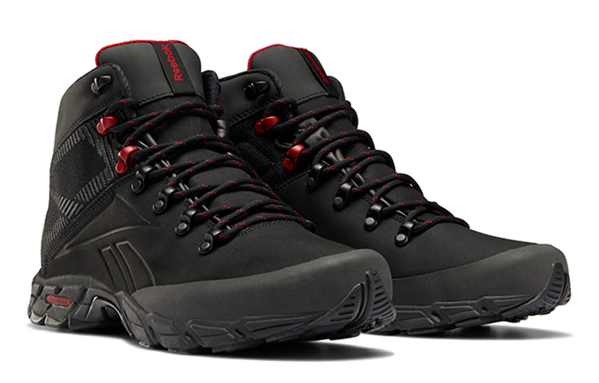 Lookbook Reebok Trailchaser Mid ''Schwarz Rot'' FU8507