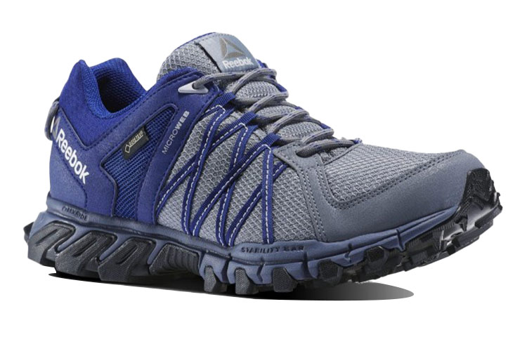 Lookbook Reebok Trailgrip RS 5.0 GTX ''Grau Blau'' Wanderschuhe BS5427