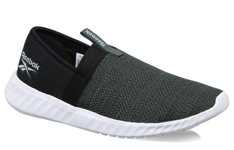 Lookbook リーボック トレーニング イーズ スリップオン (グレー/黒) FW1051