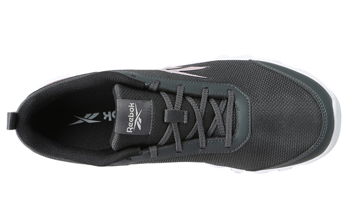 Shop Reebok 訓練革命 灰粉 跑步鞋
