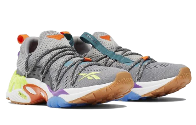 Lookbook Reebok Trideca 200 ''True Grey Fiery Orange'' Sneakers EH1653