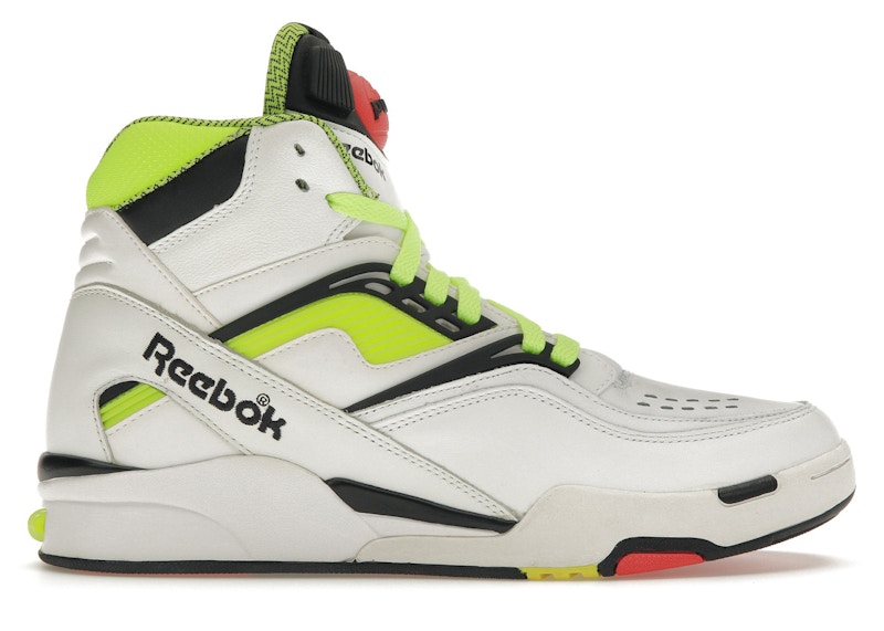 Reebok Twilight Zone Pump 'White Neon Yellow' J10323