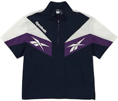 Reebok TWIN VECTOR Colorblock Casual Sweatshirt Navy Unisex Short Sleeve REJU4EA41N3 Reebok TWIN VECTOR Colorblock Casual Sweatshirt Navy Unisex Short Sleeve REJU4EA41N3