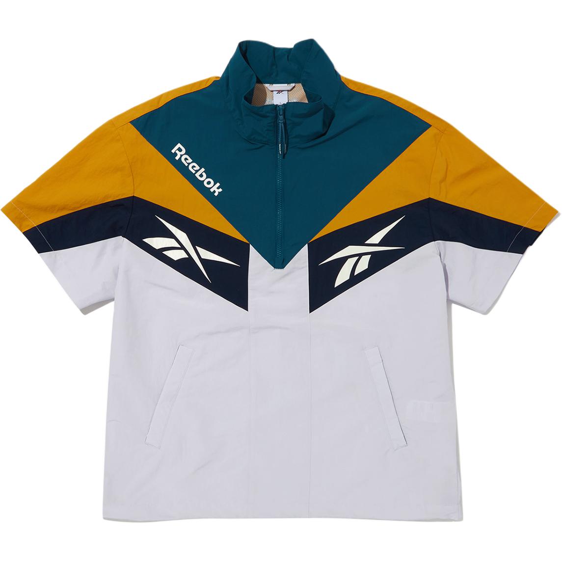 Reebok TWIN VECTOR Soft & Comfortable Casual Tee Unisex - Green REJU4EA41G1