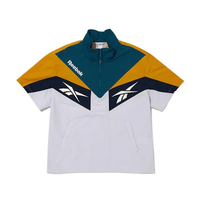 Reebok TWIN VECTOR Soft & Comfortable Casual Tee Unisex - Green REJU4EA41G1