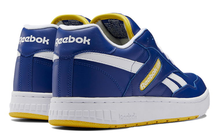 Shop Reebok BB 4000 舒適 減震 低筒 復古籃球鞋 男女皆宜 靛藍白