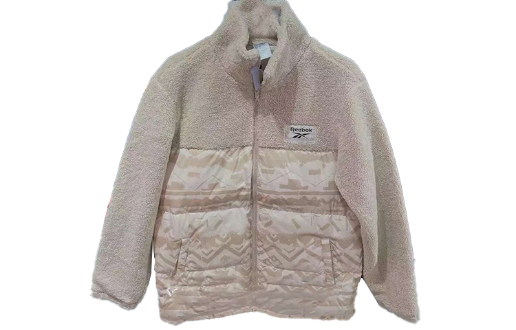 Reebok Unisex Beige Casual Thermal Jacket GE1958