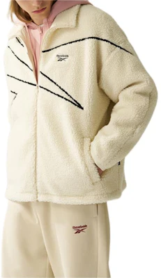 Reebok 男女同款米色長袖外套 - 舒適時尚 24FRM101UGM1 Shop Reebok 男女同款米色長袖外套 - 舒適時尚 24FRM101UGM1