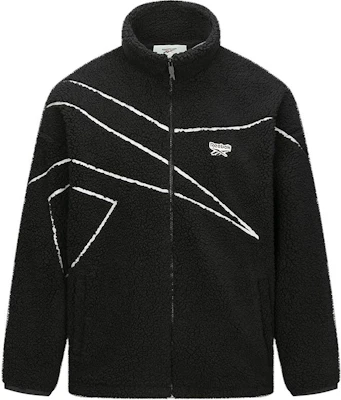 Reebok 男女黑色長袖休閒外套 24FRM101UGH0 Order Reebok 男女黑色長袖休閒外套 24FRM101UGH0