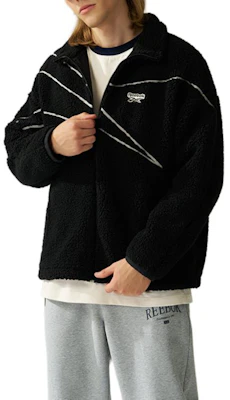 Reebok 男女黑色長袖休閒外套 24FRM101UGH0 Shop Reebok 男女黑色長袖休閒外套 24FRM101UGH0