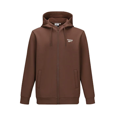 Reebok Unisex Brown Knit Jacket - Comfortable and Versatile Style 24FRM109UGBR