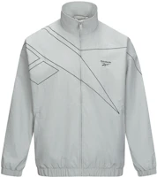 Reebok Unisex Casual Comfortable Jacket in Light Grey 24FRM103UGG5 Reebok Unisex Casual Comfortable Jacket in Light Grey 24FRM103UGG5