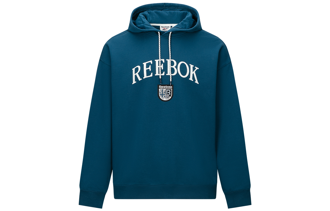 Reebok Unisex Casual Pullover Hoodie Blue 24FRC305UGBA