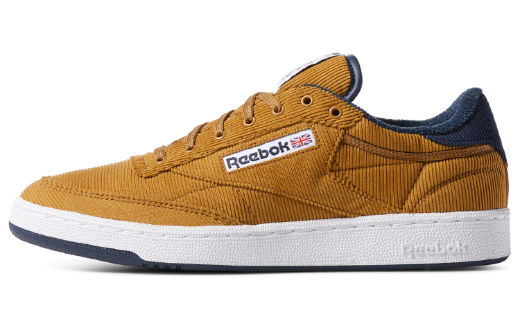 Reebok Unisex Club C 85 Corduroy Sneakers Yellow DV7236