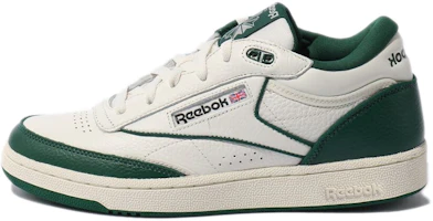 Reebok Unisex Club C Mid II Sneakers White/Green GY1639 Reebok Unisex Club C Mid II Sneakers White/Green GY1639