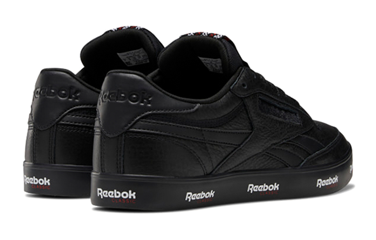 Shop Reebok Unisexe Club C Revenge Plus Baskets Noires DV7020