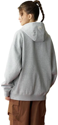 리복 유니섹스 컴포터블 집업 후디 재킷 라이트 그레이 캐주얼룩 24FRC109UGG3 Details for 리복 유니섹스 컴포터블 집업 후디 재킷 라이트 그레이 캐주얼룩 24FRC109UGG3