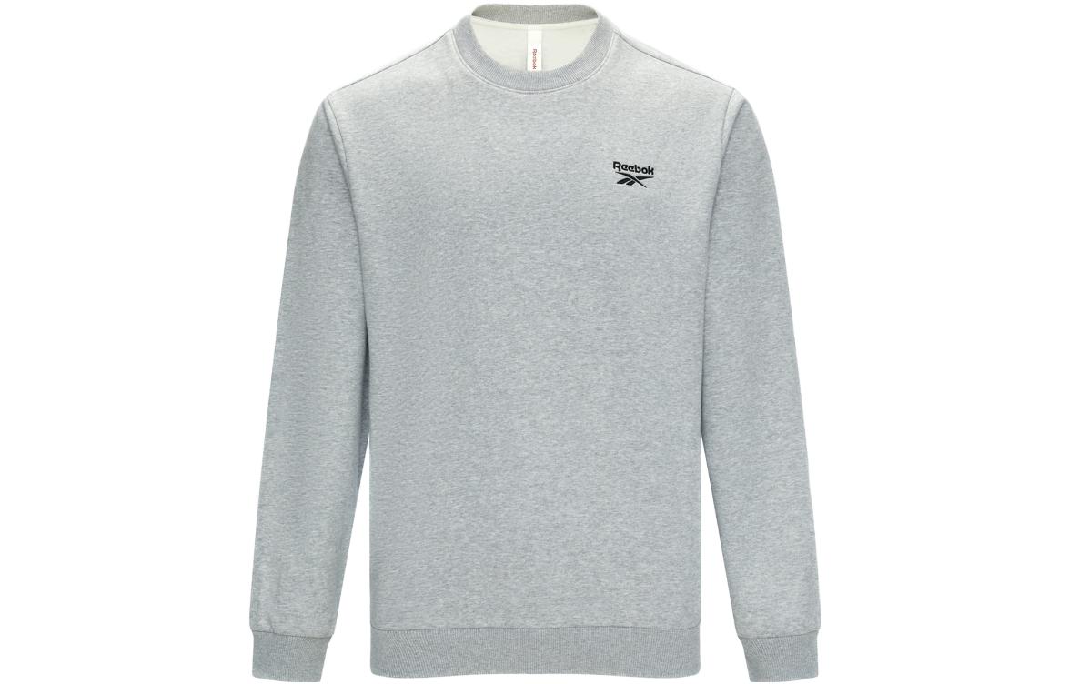Reebok Unisex Crewneck Pullover Sweatshirt Light Gray 23RMF303UGG4