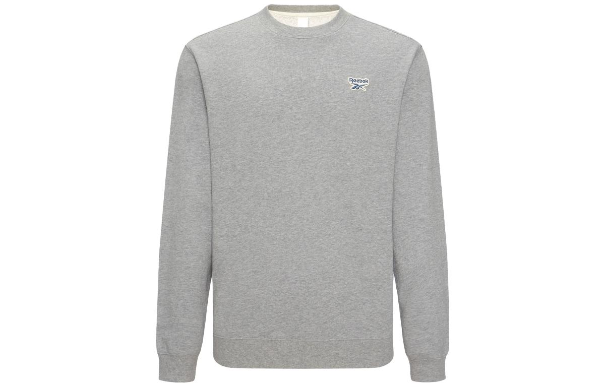 Reebok Unisex Crewneck Pullover Sweatshirt Mid Grey 23FRC301UGG4