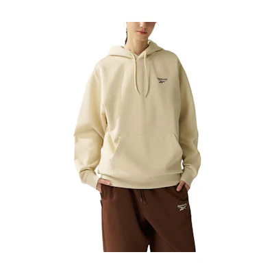 Reebok Unisex Fashion Pullover Hoodie Beige 24FRM325UGM1