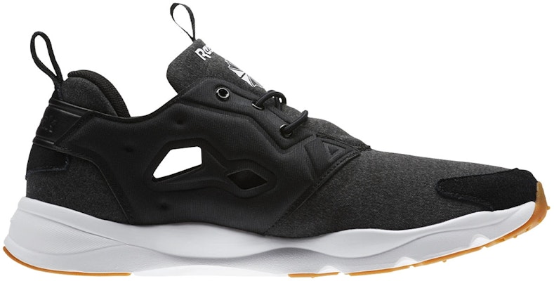 Reebok Unisex Furylite Heather Sneakers Black CM9949 Order Reebok Unisex Furylite Heather Sneakers Black CM9949