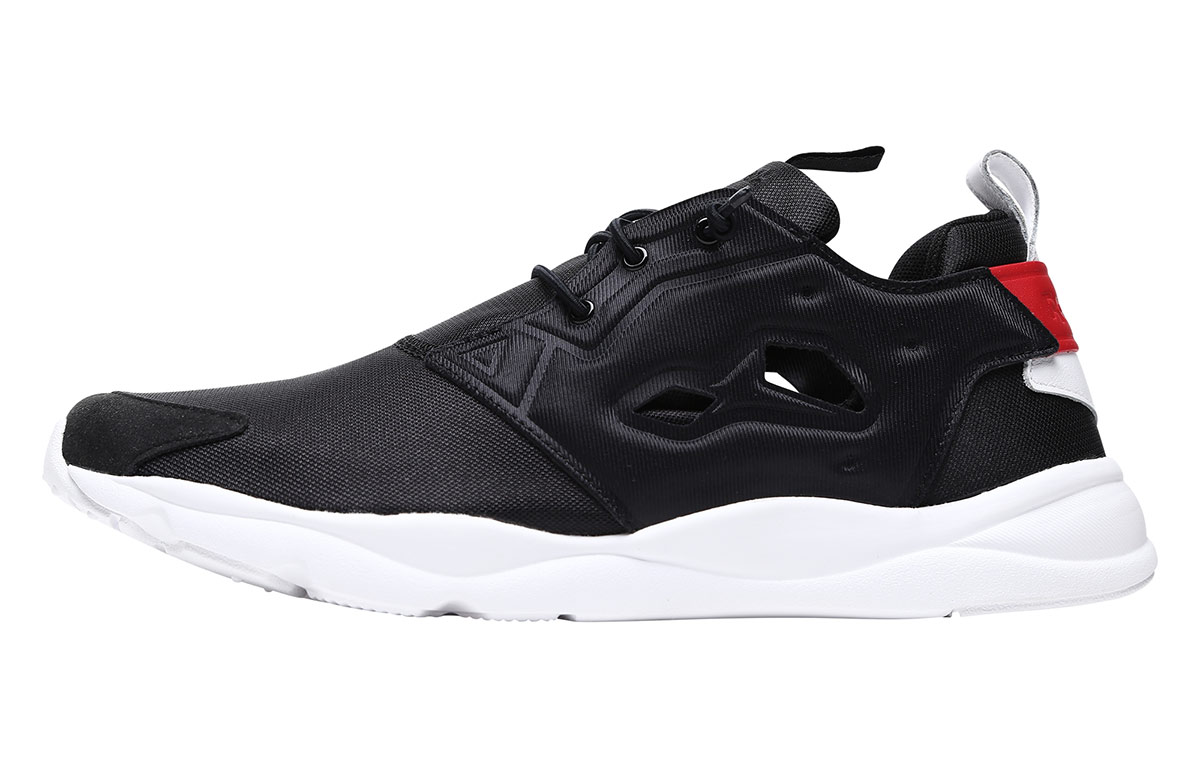 Reebok Unisex Furylite Mu Running Shoes Black/Red DV3746