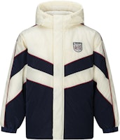 Reebok Unisex Hooded Zipper Down Jacket Navy Blue 24FRC209UGN2 Reebok Unisex Hooded Zipper Down Jacket Navy Blue 24FRC209UGN2