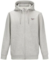 Reebok Unisex Lightweight Hooded Jacket Light Grey Casual Comfort 24FRM109UGG3 Reebok Unisex Lightweight Hooded Jacket Light Grey Casual Comfort 24FRM109UGG3
