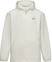 Reebok Unisex Logo Printed Pullover Hoodie Jacket in Off-White 24FRC105UGW2 Reebok Unisex Logo Printed Pullover Hoodie Jacket in Off-White 24FRC105UGW2