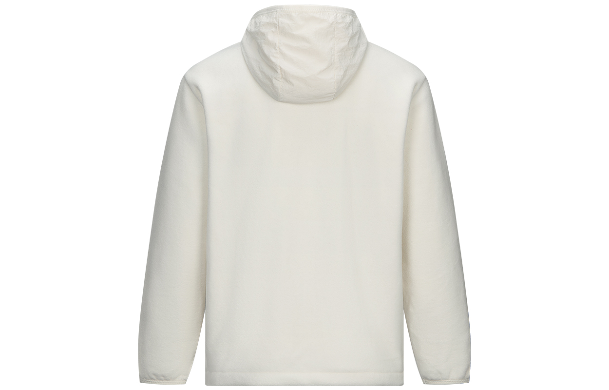 Lookbook Reebok 男女通用 logo印花仿舊白連帽外套 24FRC105UGW2