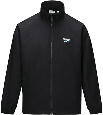 Reebok 男女極簡運動拉鍊外套帶標誌印花 - 黑色 24FRM111UGH0 Order Reebok 男女極簡運動拉鍊外套帶標誌印花 - 黑色 24FRM111UGH0