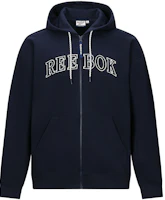 Reebok Unisex Navy Blue Hooded Jacket - Stylish & Comfortable 24FRC109UGN2 Reebok Unisex Navy Blue Hooded Jacket - Stylish & Comfortable 24FRC109UGN2