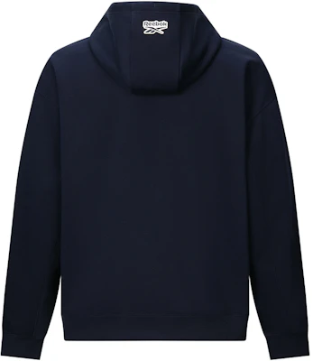 리복 유니섹스 네이비 후드 자켓 - 스타일리시하고 편안한 디자인 24FRC109UGN2 Lookbook 리복 유니섹스 네이비 후드 자켓 - 스타일리시하고 편안한 디자인 24FRC109UGN2